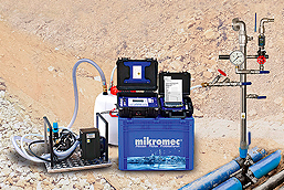 mikromec® Druckprüfgeräte zur Dichtheitsprüfungen Wasserleitungen gemäß DVGW W400-2, SVGW W4, ÖVGW W-101 