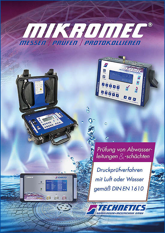 Technetics mikromec® Kundenbroschüre Abwasser