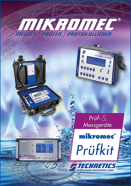 Technetics mikromec® Kundenbroschüre Prüfkit